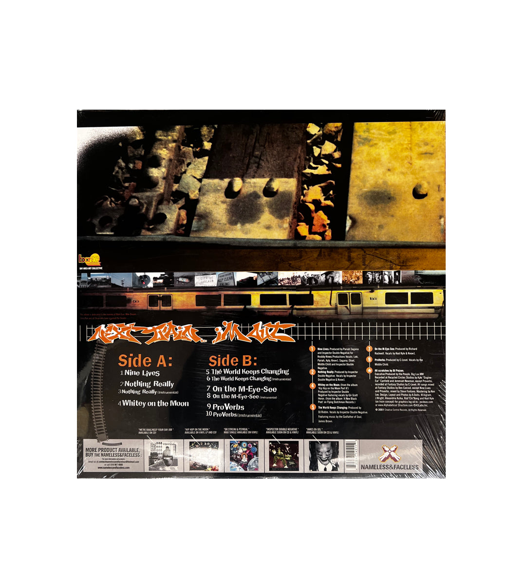 Bay Area Art Collective (BAACNAF) - Next Train I'm Out" Vinyl E.P.